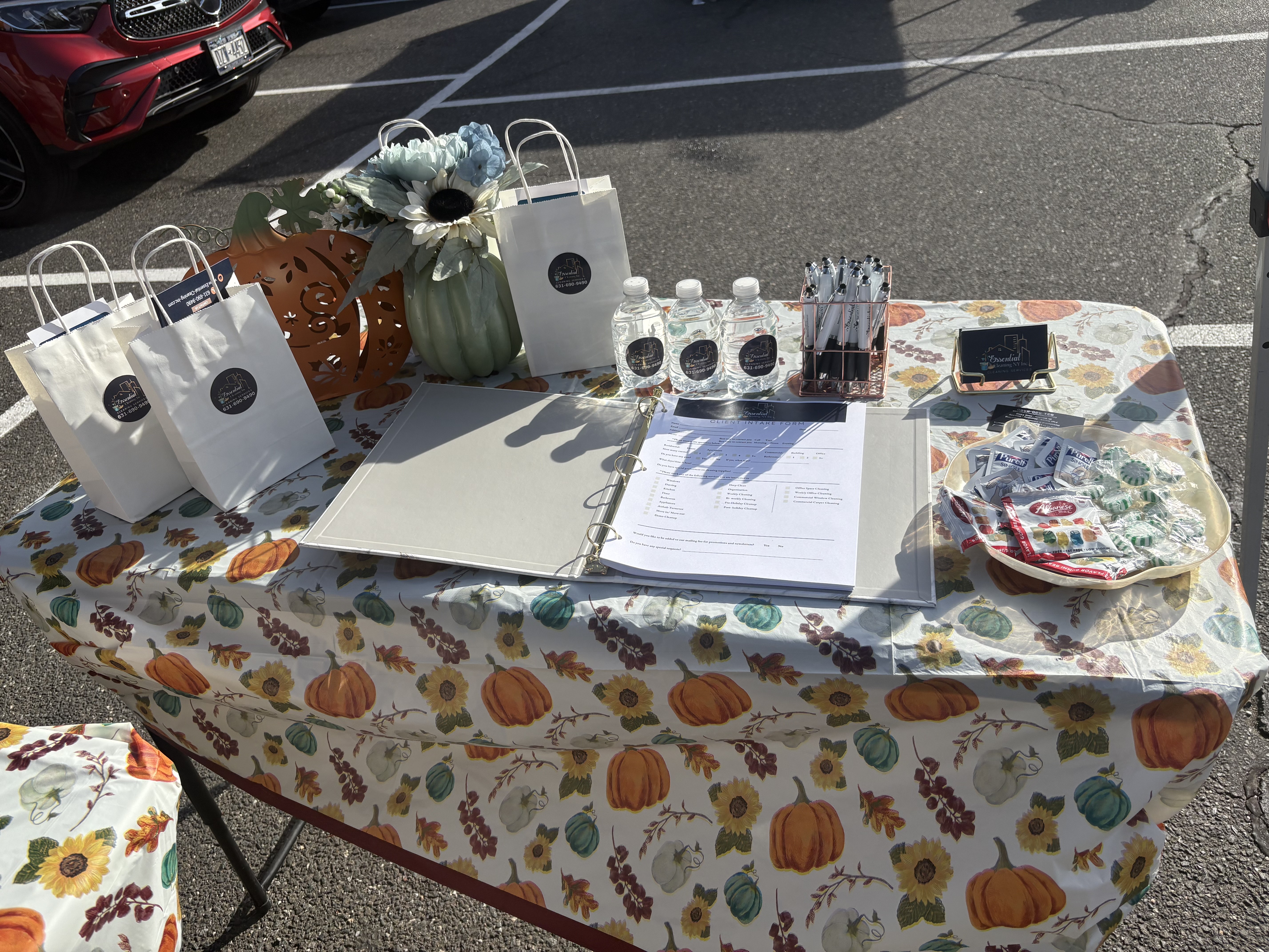 Classic cars and our branded display